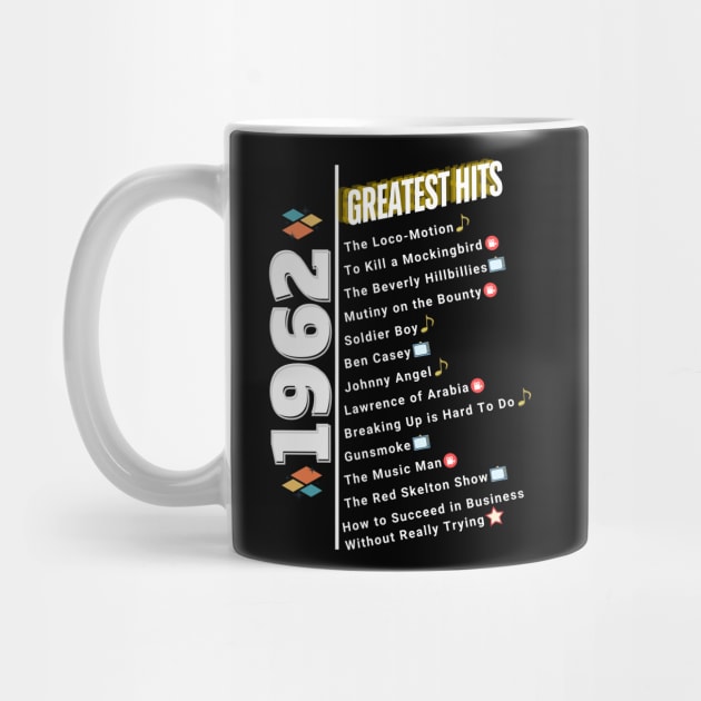 1962 Time Capsule Era - Front & Back - Retro Pop Culture by OTL Spotlight